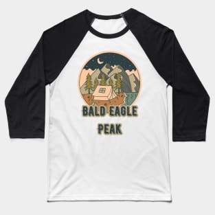 Bald Eagle Peak Baseball T-Shirt